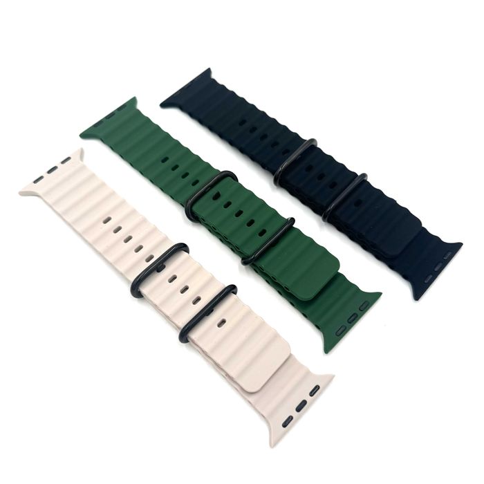 Гумена каишка с дупки за Apple Watch ULTRA/11/10/9/8/7/6/5