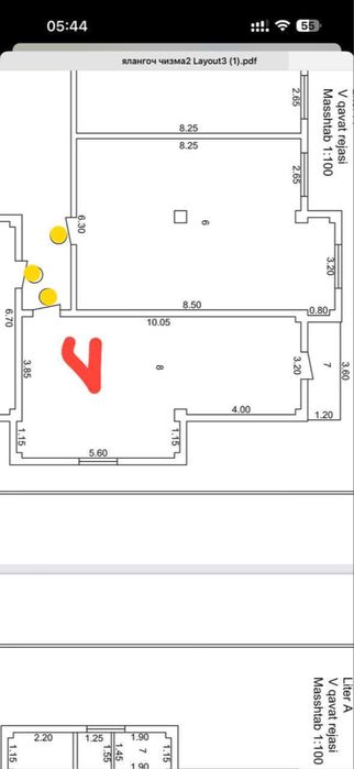 2/6/7 Массив Ялангач 47м2