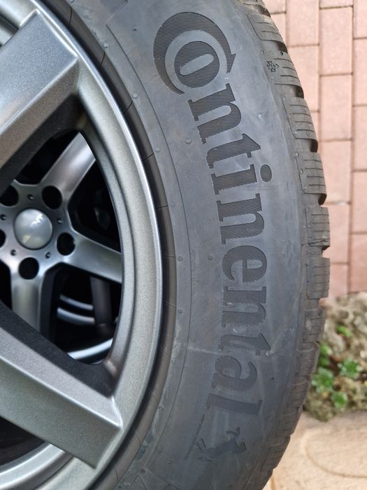 Roti aliaj AUDI A6 C8+ anvelope CONTINENTAL 225/60/17