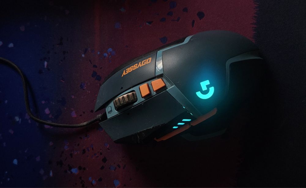 Mouse gaming g502 odyssey LOL edition