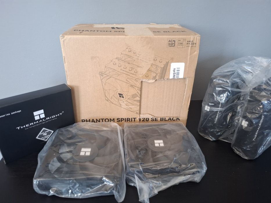 Cooler procesor Thermalright Phantom Spirit 120 SE Black - Nou, sigilat