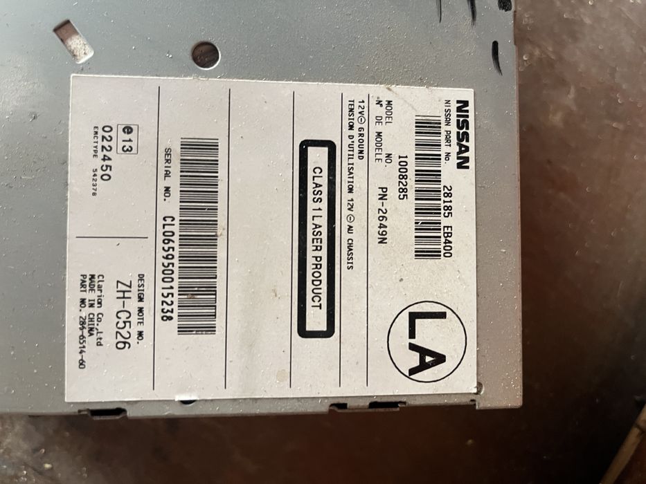 Navigatie nissan navara d40 originala