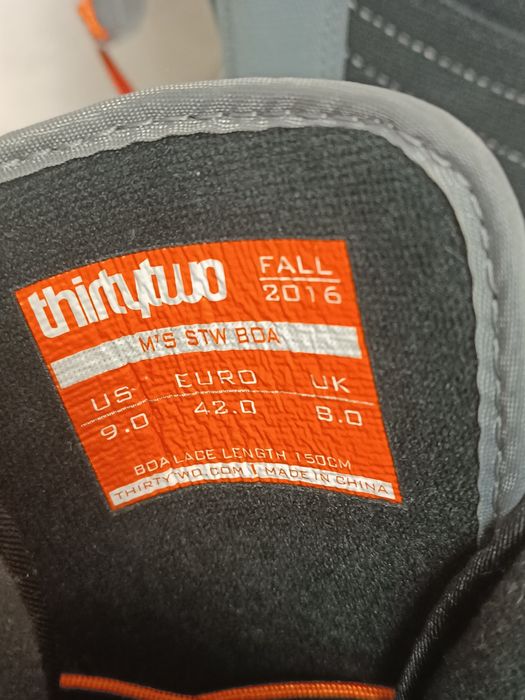 Сноуборд боты 32 с боа