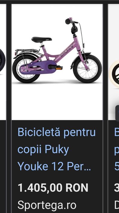 Bicicletă Puky,copii.