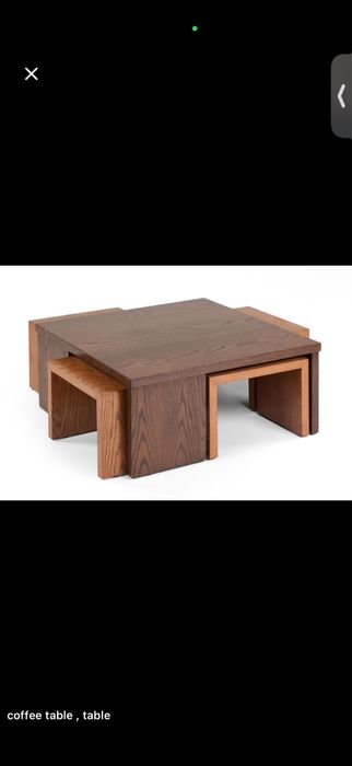 Дизайнерские столы из дерева