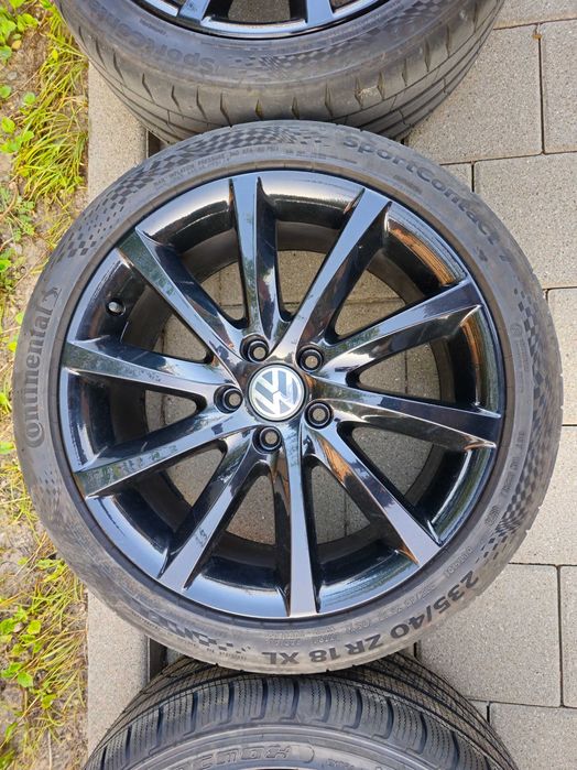 Set de 5 jante Samarkand 18" cu Cauciucuri Continental Sport Contact