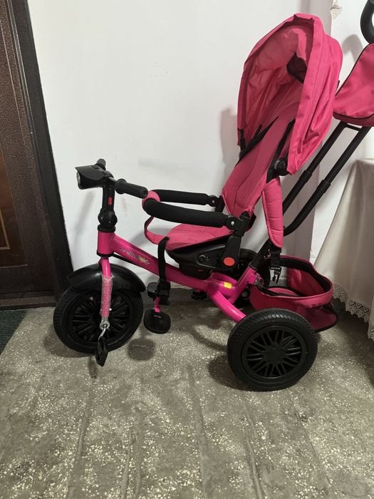 Tricicleta copii roz noua