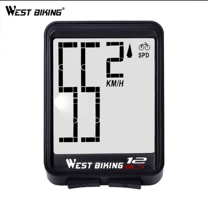 Kilometraj ciclocomputer bicicletă 12 funcții Wireless iluminat Ipx6