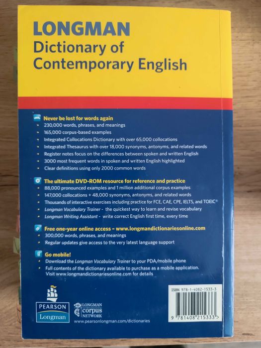Речник Longman new edition