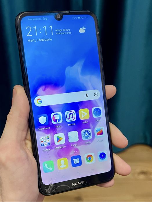 Huawei Y6 2019 functional folie cablu incluse