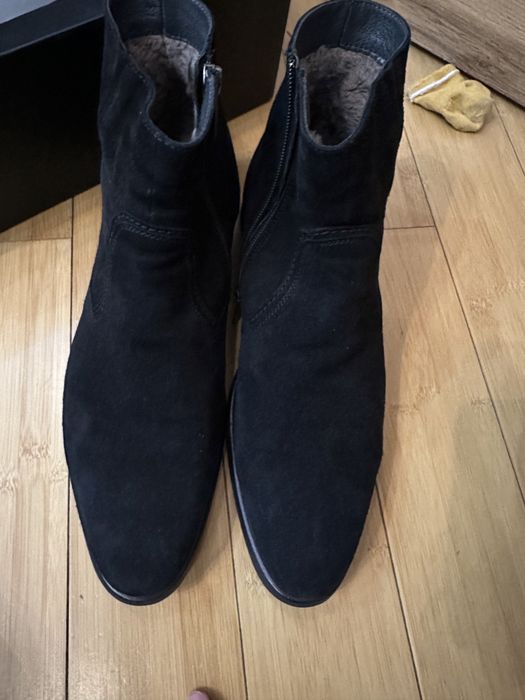 Зимние ботинки мужская обувь