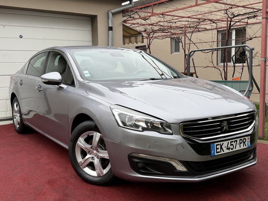Peugeot 508•1.6HDi•120cp•Navi•BlidSpot•SenzoriParcare•Padele F1