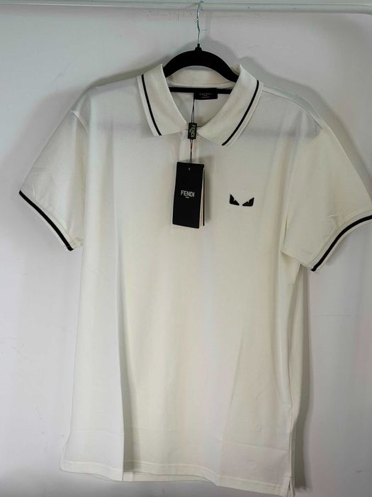 Tricou Fendi alb marimea L