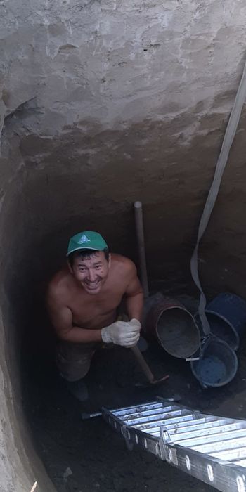 Копка септика и траншеи