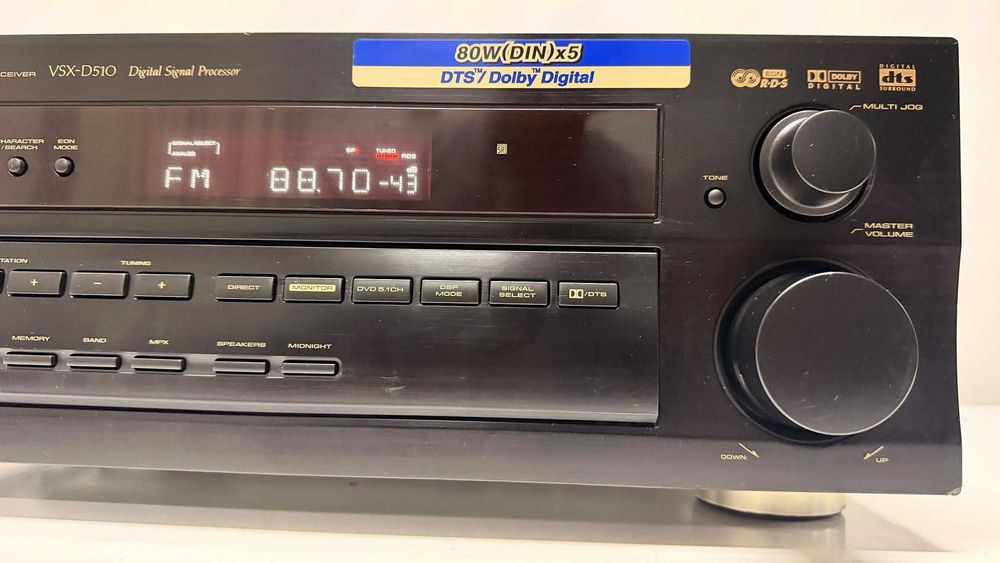 Pioneer VSX-D510 amp cu subwoofer in si out pt sistem TOP