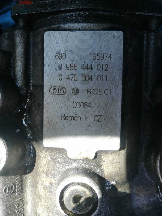 Pompa injectie Opel Astra G Zafira : 0 470 504 011  0 986 444 012