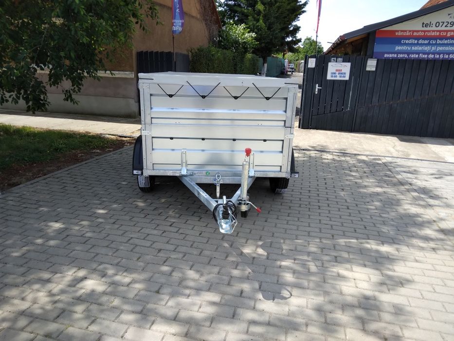 Remorca Repo QRDS 2,40x1,25m Tandem 750kg