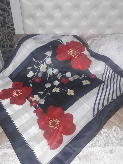 Платок на голову, новый, Япония.