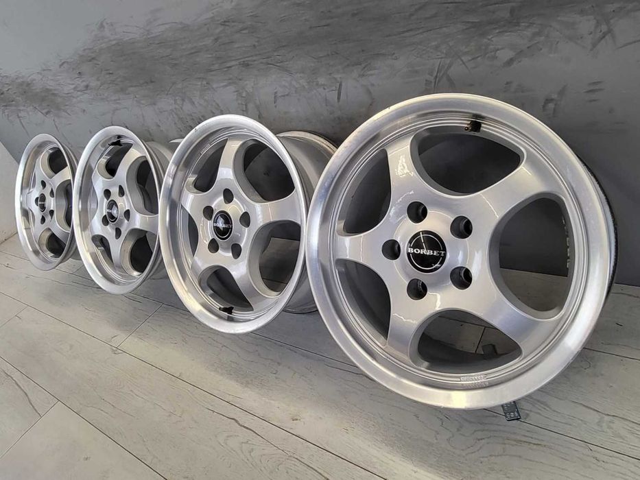 Jante Borbet cu Buza 5x112 R15 Mercedes C-Class (W202), E (W124), (W201); Audi; VW