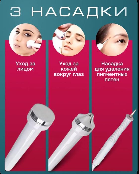 Косметический аппарат для ультразвуковой чистки лица