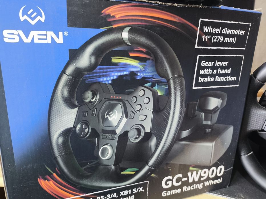Продаю Игровой руль SVEN GW - W900