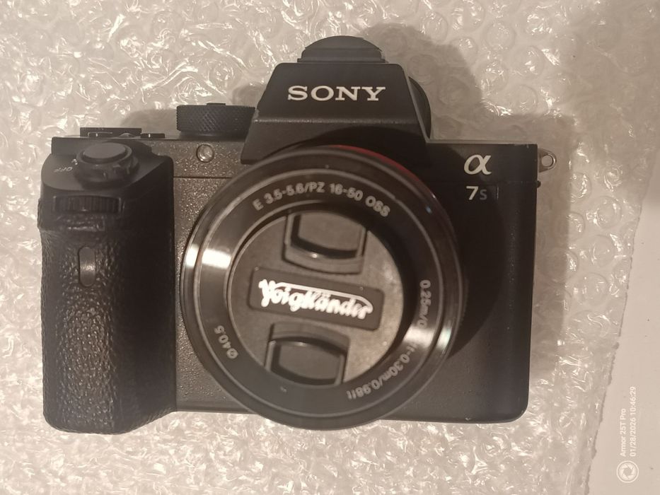 Camera Sony A7SII si obiectiv 16-50