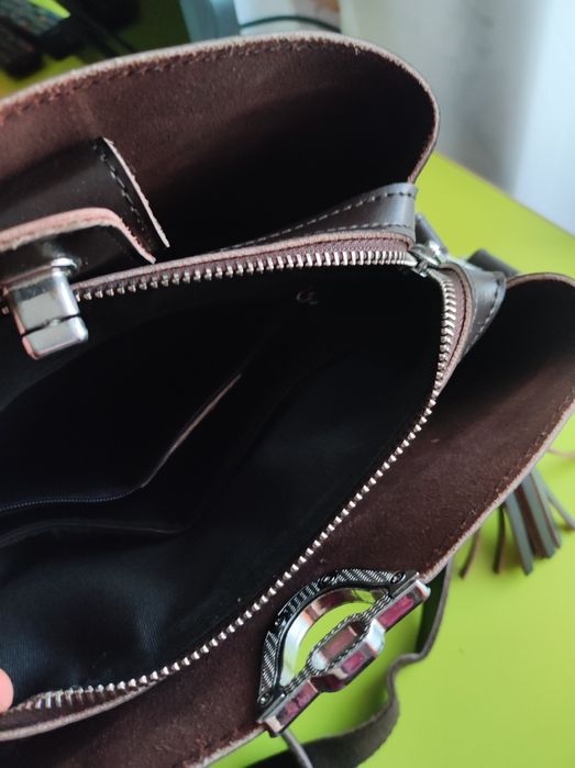 Сумка женская кожаная