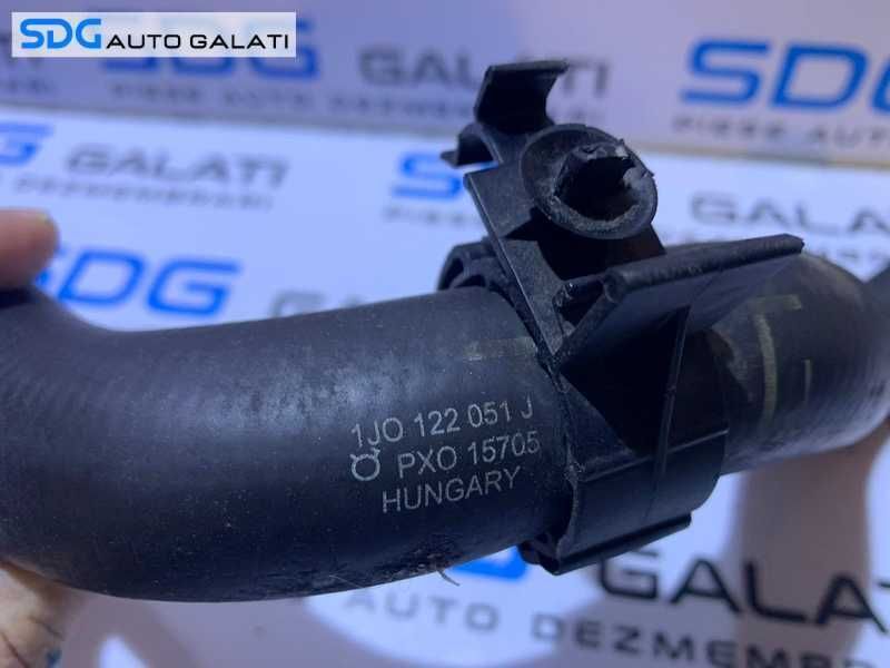 Furtun Conducta Radiator Apa Lichid Racire Motor Antigel Seat Toledo 2 1.9 SDI AGP AQM 1998 - 2005 Cod 1J0122051J