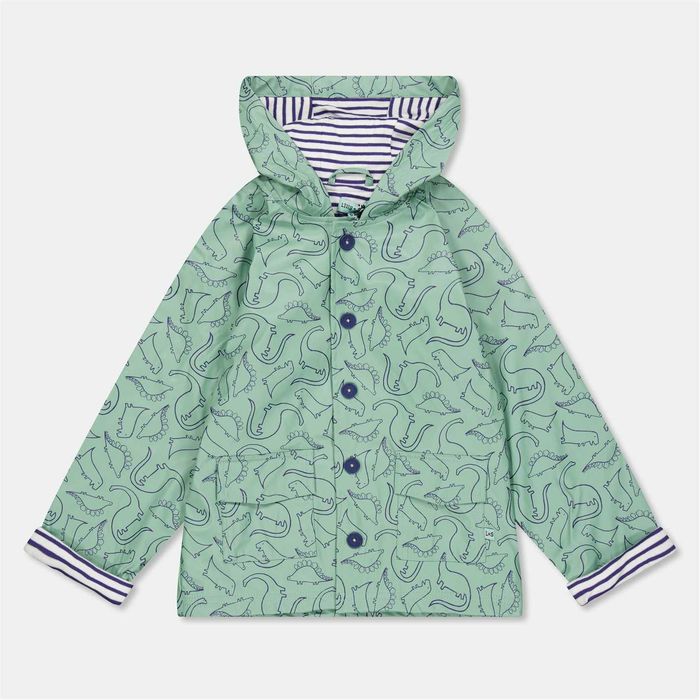 Детско водоустойчиво яке Lilly and Sid Waterproof Reflective Rain Anorak