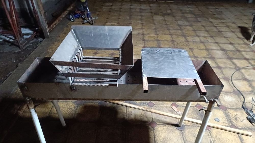 Мангал для шашлыка новый