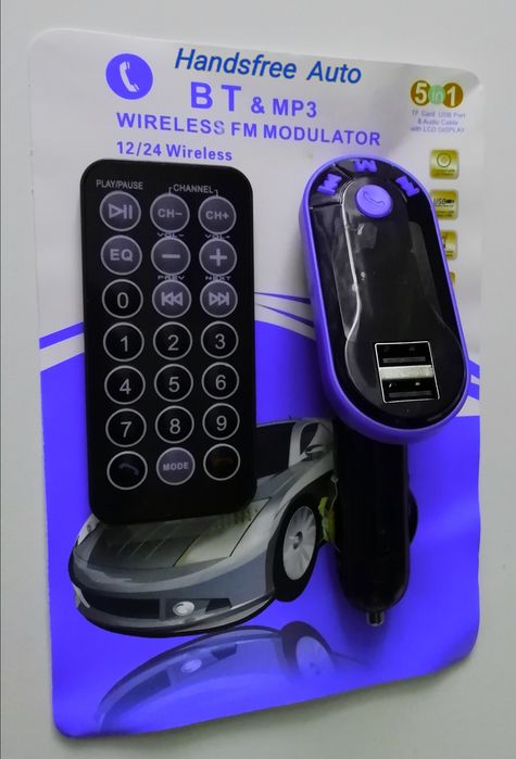 Modulator Fm Wireless (Handsfree Auto)