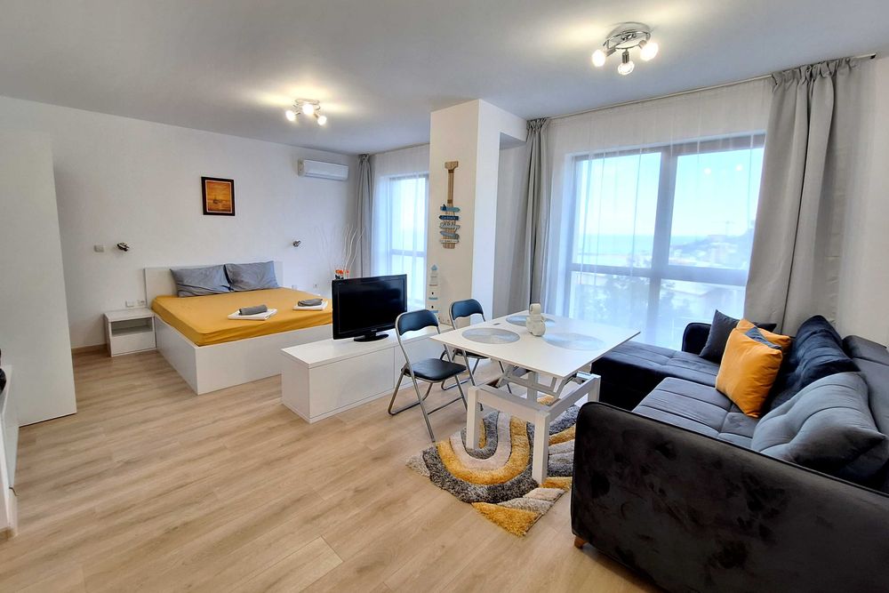 Дава се под наем Двустаен апартамент в Варна, м-т Акчелар - 50 кв.м за 433.5 € - Снимка #1