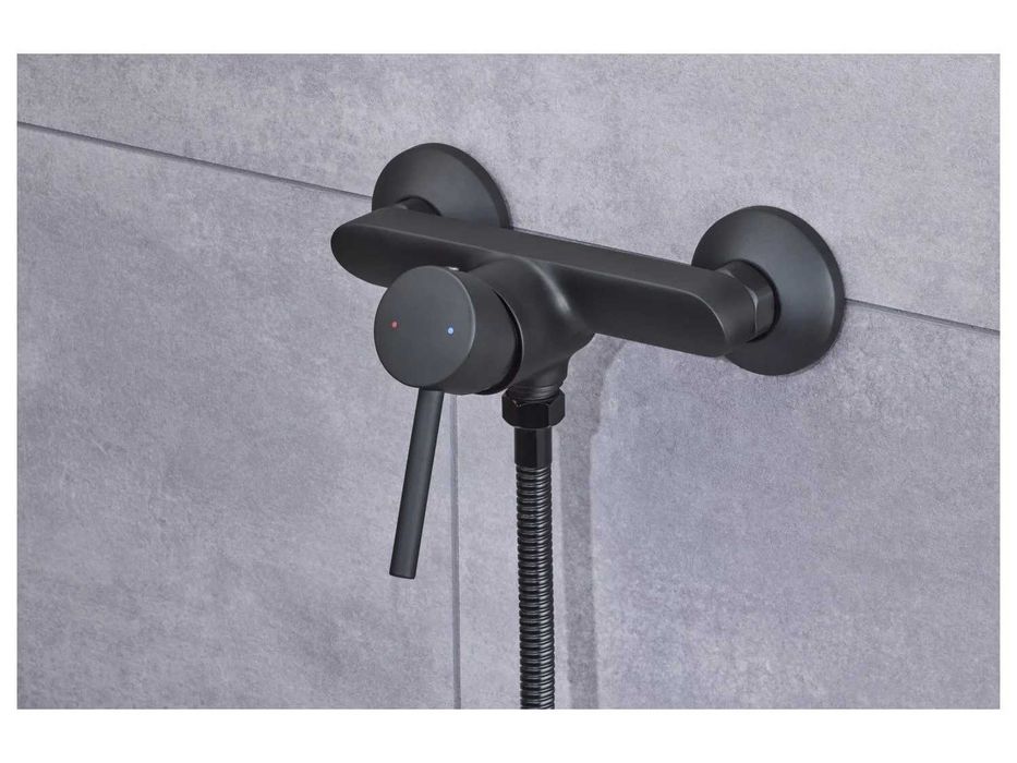 Смесител за душ Черен