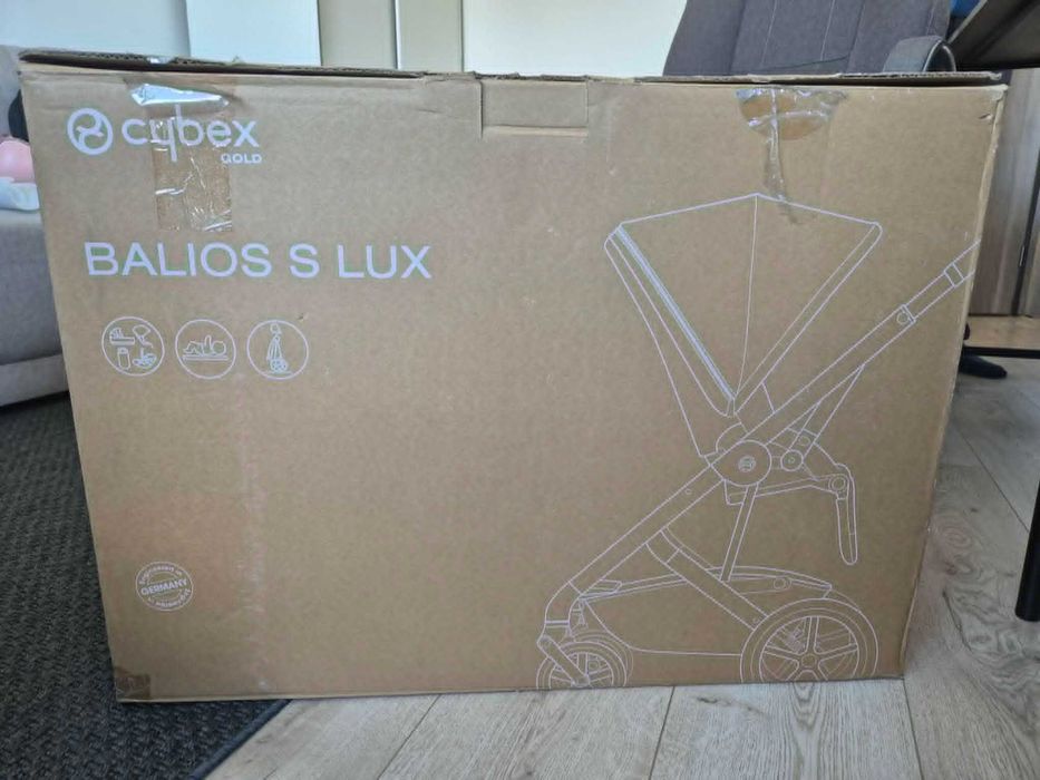 Бебешка количка Cybex gold Balios S lux 2в1, stone grey