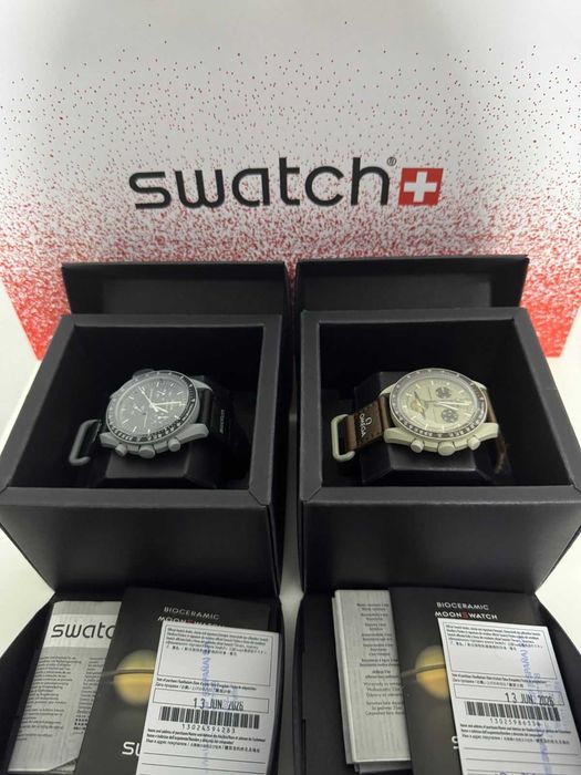 Omega x Swatch Bioceramic MoonSwatch  — оригинал