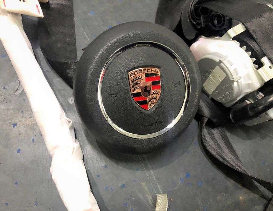 Porsche Cayenne Macan Panamera - airbag volan piele - ORICE CULOARE