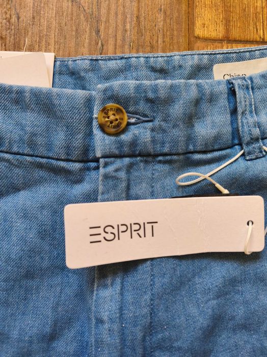 Дамски памучни широки дънки Esprit