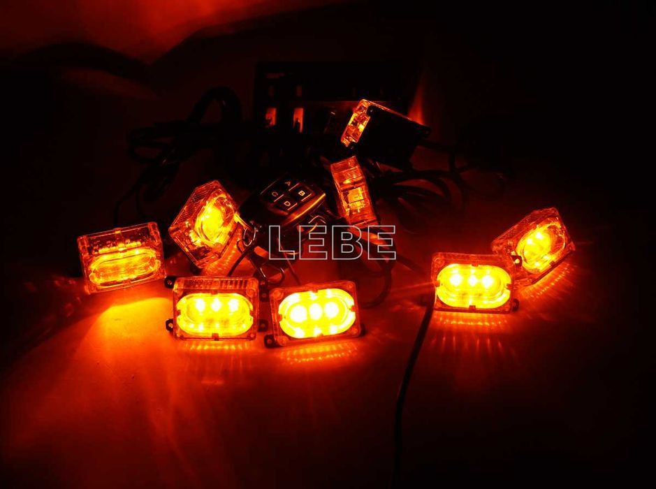 Stroboscoape auto cu bec COB