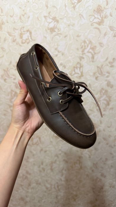 Макасины из натуральной кожи женские