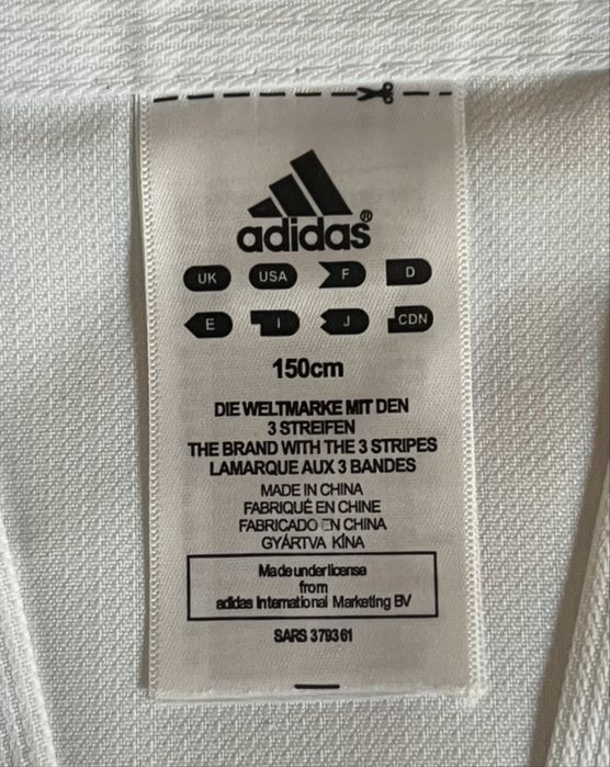 dobok(kimono) adidas adi start taekwondo wtf 150cm