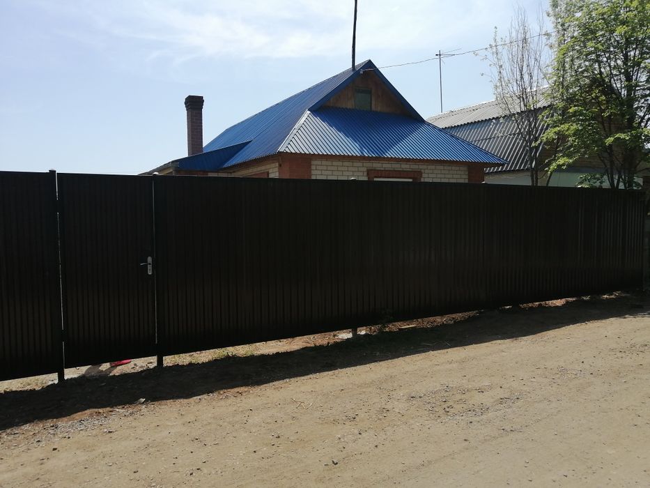 Забор, заборы, ограждения, решетчатые заборы. Заборы из профлиста: 5 ...