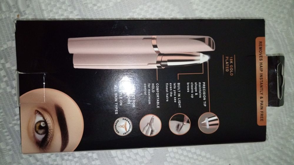 Продавам уред за премахване на мигли!