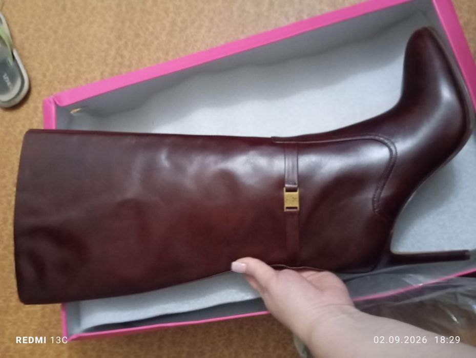 Сапоги демесезонные шикарные