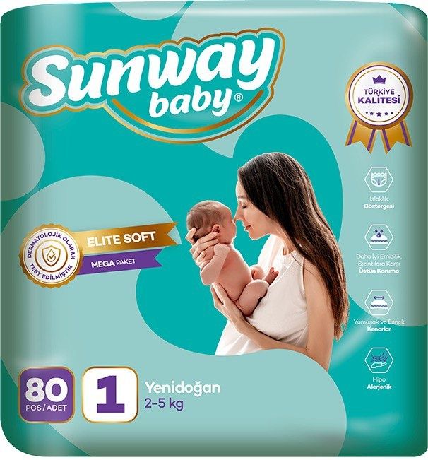 Sunway baby памперс.