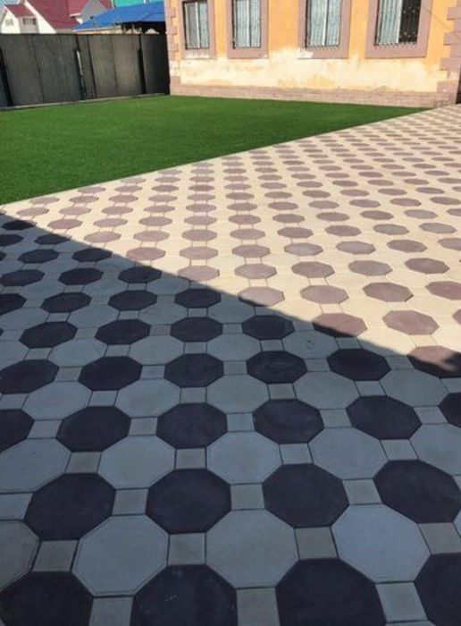 Укладка брусчатка