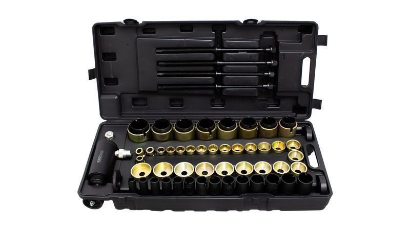 Комплект екстрактор на лагери и втулки, хидравличен, 63 части