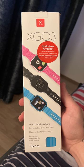 Ceas Smartwatch Copii Xplora XGO3 - Nou, Sigilat (Albastru)