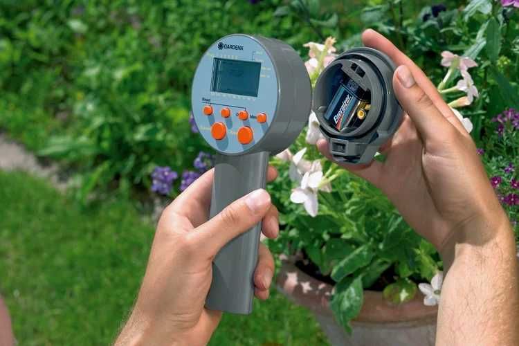 Gardena irigatie - unitate de programare + 4 memorii + 4 electrovalve