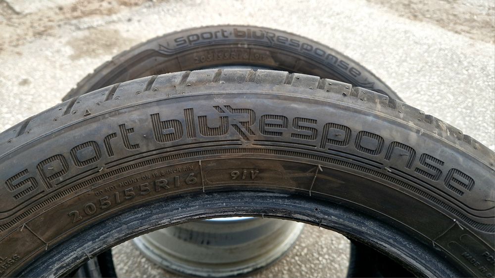 DOT 2025, 205/55/16 летни гуми Dunlop Sport BluResponse