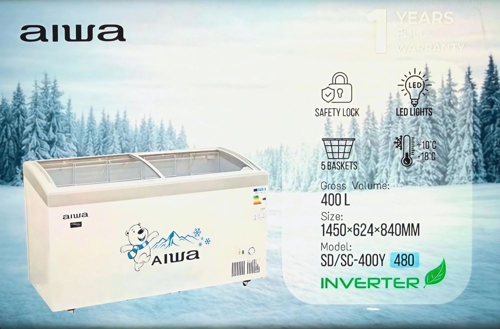 Морозильные лари/muzlatkich/sovutkich/xolodilnik/Холодильники AIWA